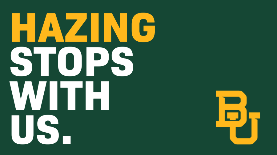Hazing Stops With Us. BU Logo