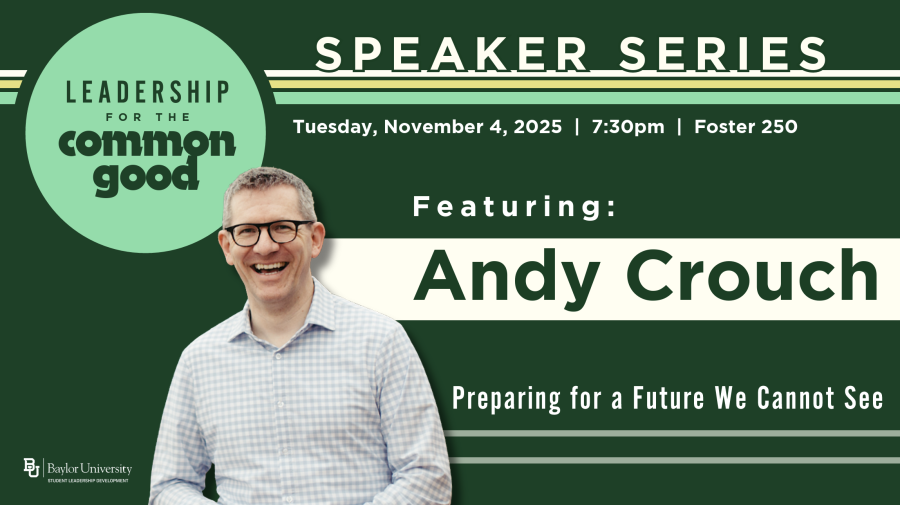 Leadership Speaker Series - Andy Crouch Image